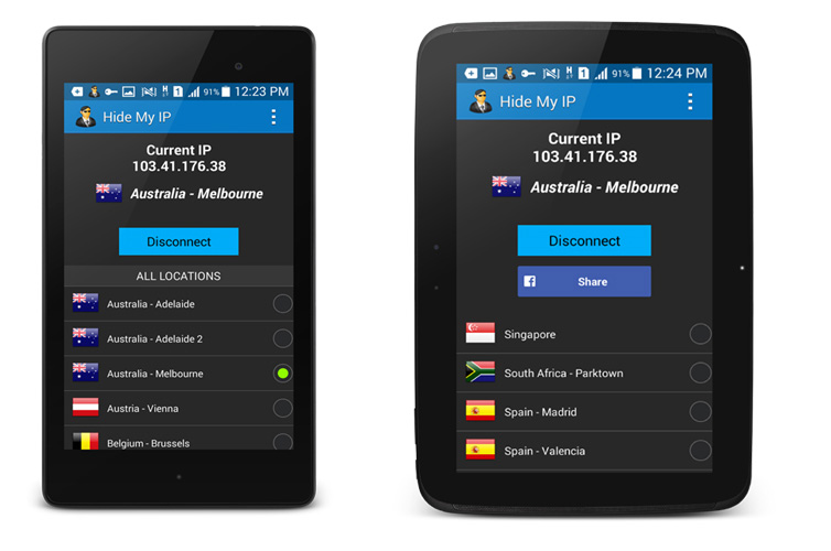 Hide My IP for Android 0.1.37 full