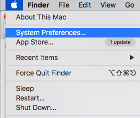 System Preferences