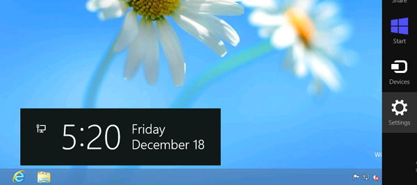 Windows 8 Settings