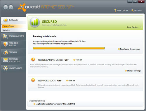avast free and comodo firewall best settings