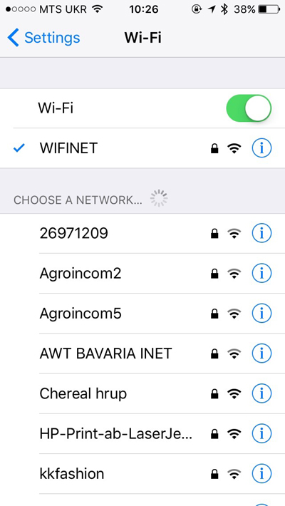 WiFi Network
